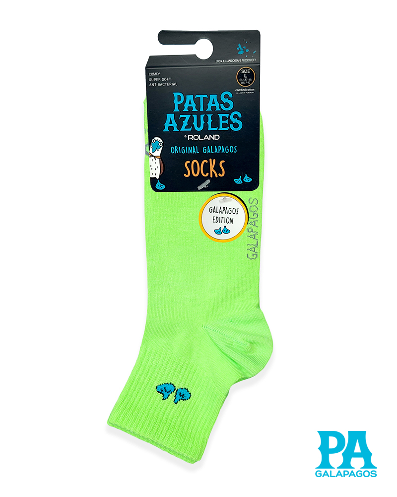 Patitas Azules Verde Fosforescente - Image 2