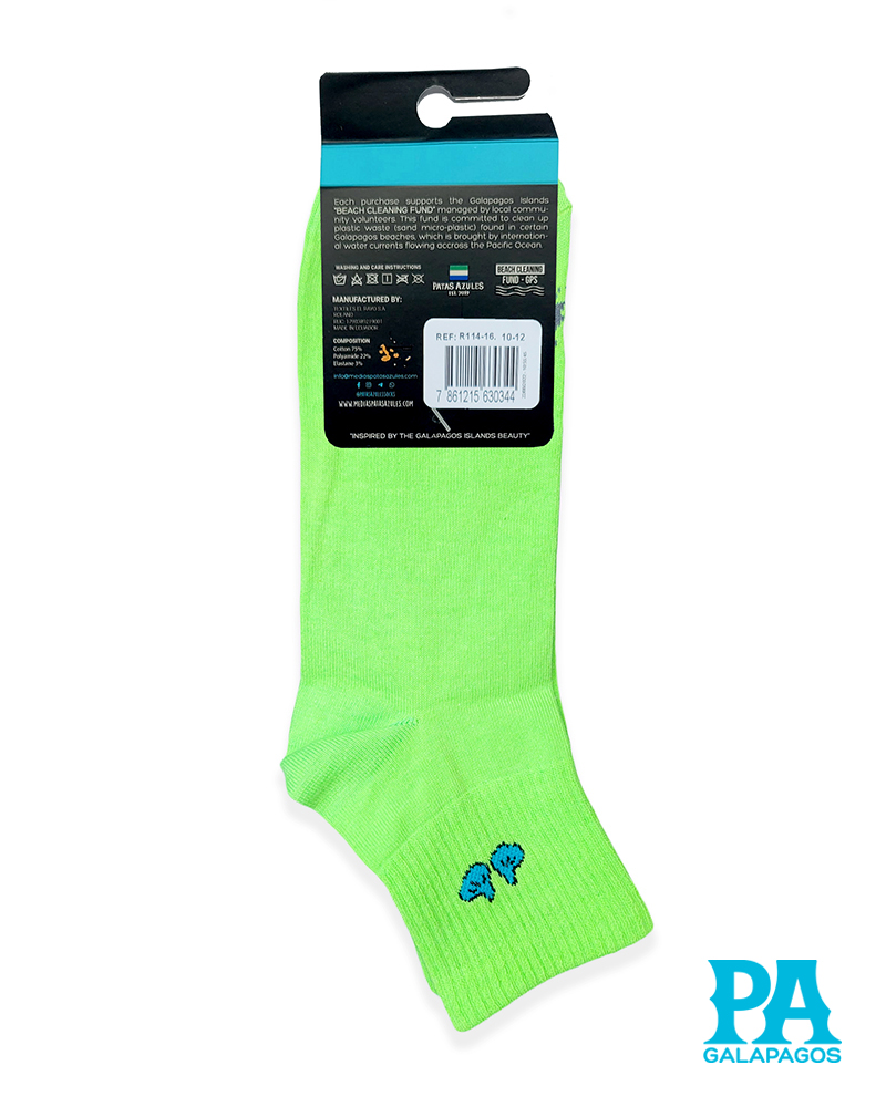 Patitas Azules Verde Fosforescente - Image 3
