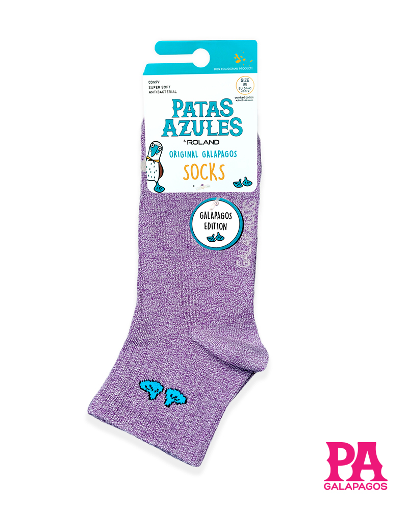 Patitas Azules Morado Jaspeado - Image 2