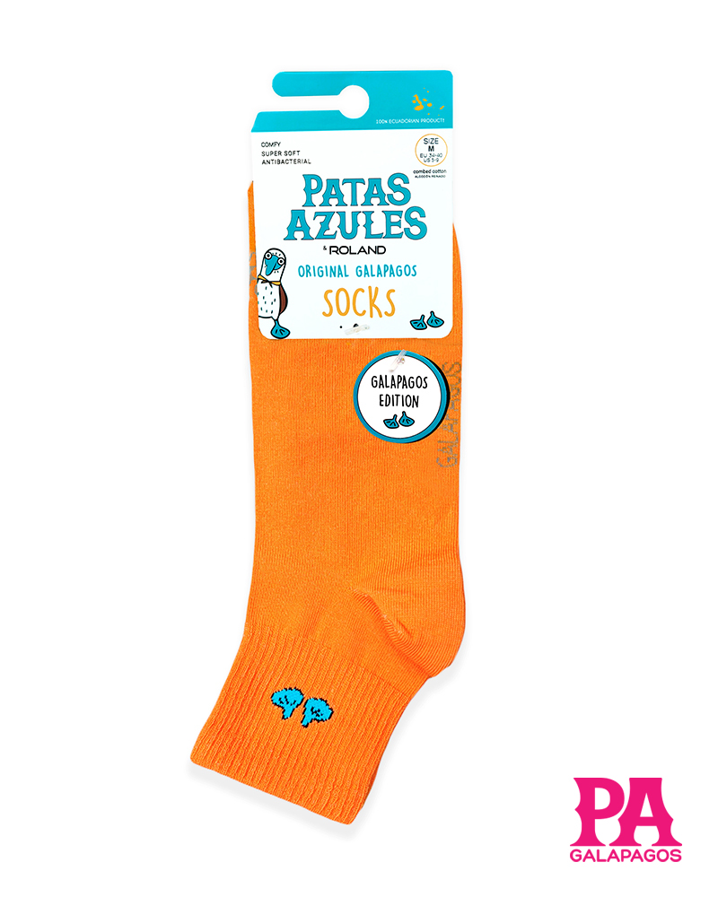 Patitas Azules Naranja Claro - Image 2