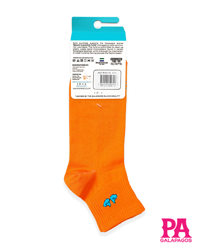 Patitas Azules Naranja Claro - Image 3