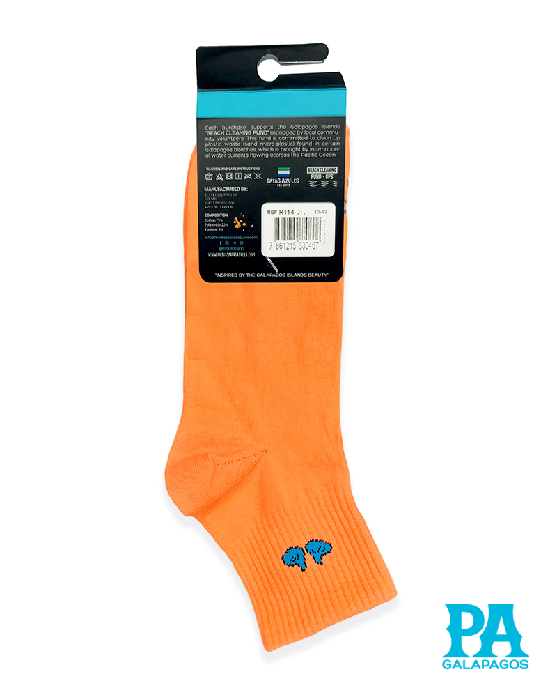 Patitas Azules Naranja Fosforescente - Image 3