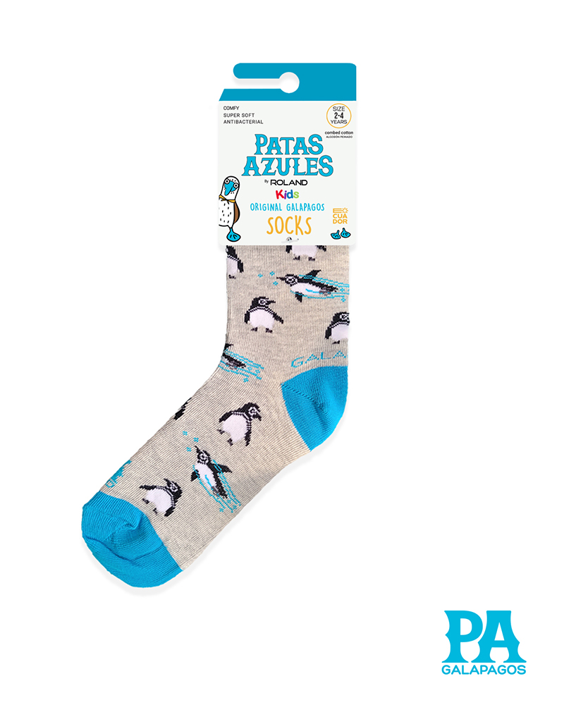 PINGÜINO FONDO GRIS CLARO - Image 2